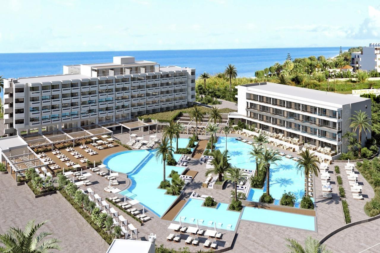 Electra Palace Rhodes เอียลิซอส ภายนอก รูปภาพ The resort's main pool