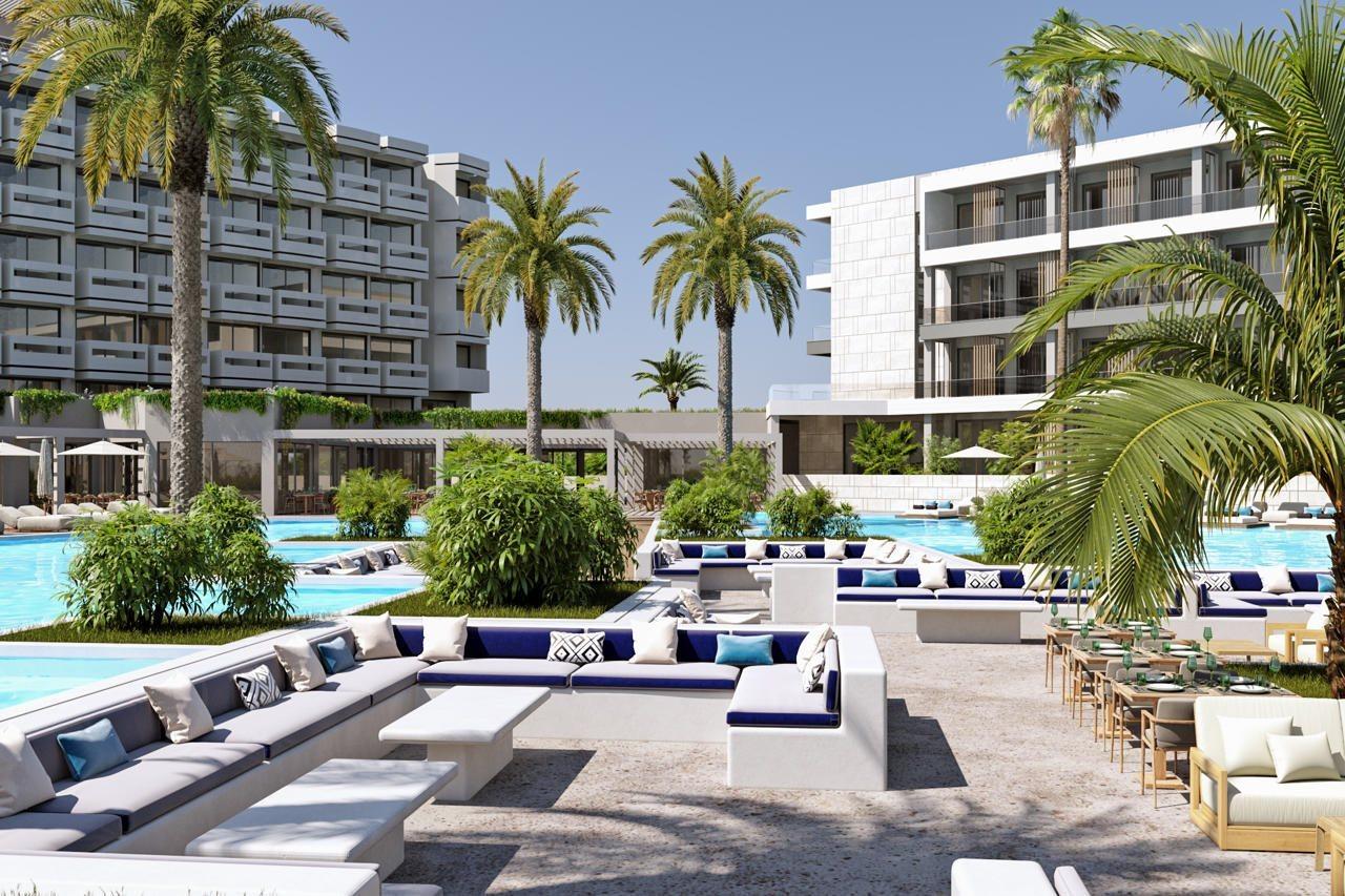 Electra Palace Rhodes เอียลิซอส ภายนอก รูปภาพ The resort's pool area